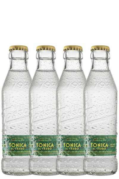 Tonica Al Cedro Tassoni da 4 bottiglie x 18cl