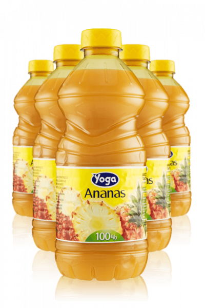 Yoga Ananas Cassa da 6 bottiglie x 1Litro 
