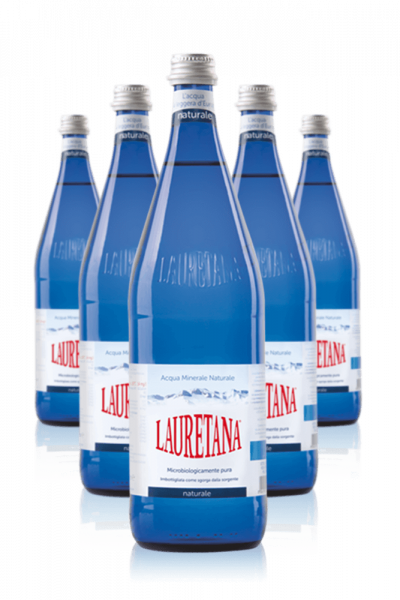 Acqua Lauretana Naturale 1Litro Cassa Da 6 Bottiglie In Vetro