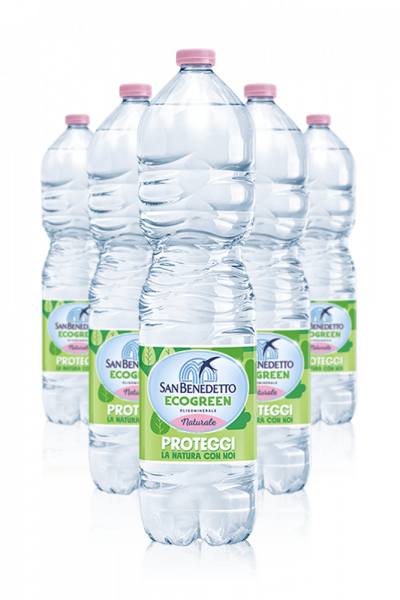 Acqua San Benedetto Naturale Ecogreen 1Litro Cassa Da 12 Bottiglie