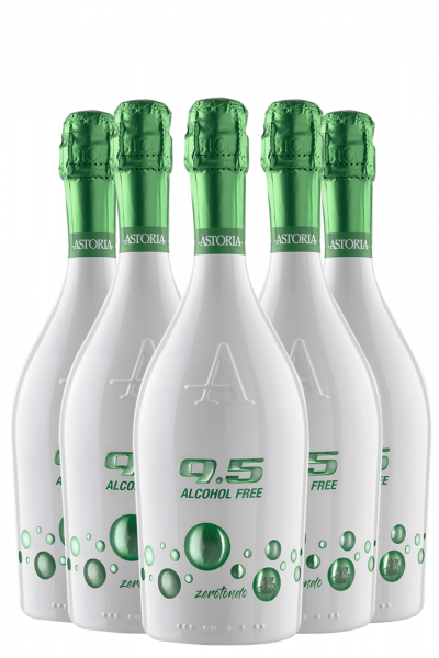 6 Bottiglie 9.5 Alcohol Free 'Zerotondo' Astoria