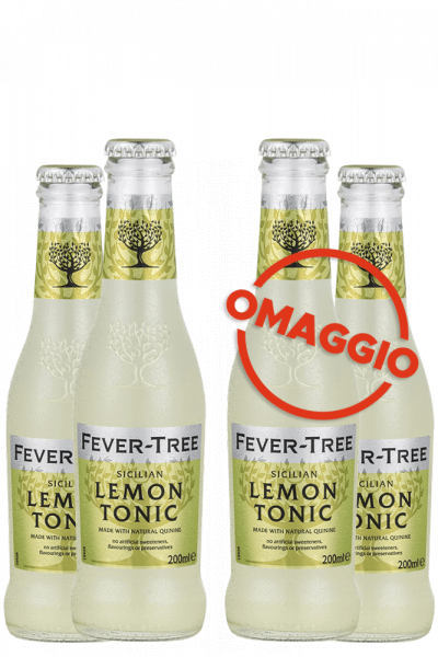 Fever Tree Lemon Tonic Cassa da 24 x 20cl (Scad. 30/10) + 1 Cassa OMAGGIO