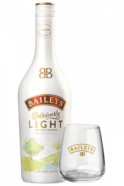 Baileys Deliciously Light 70cl + OMAGGIO 2 bicchieri Baileys