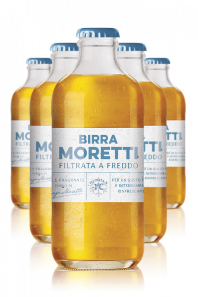 Birra Moretti Filtrata A Freddo Cassa da 24 bottiglie x 30cl
