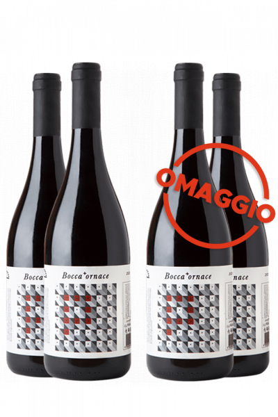 3 Bottiglie Rosso Piceno DOC 2020 Boccafornace + 3 OMAGGIO