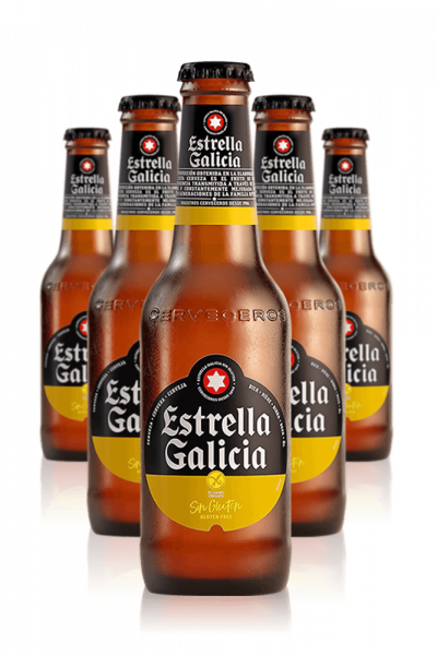 Estrella Galicia Senza Glutine Cassa da 24 bottiglie x 33cl
