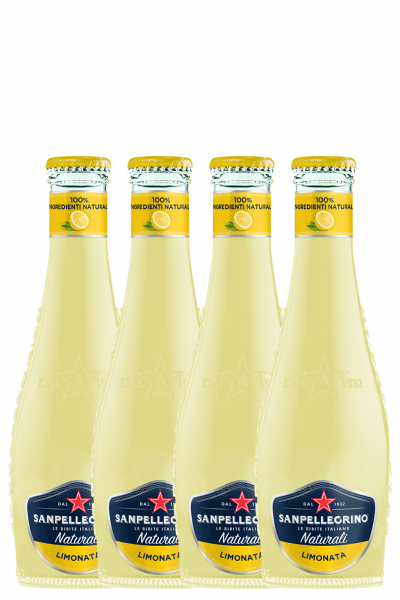 Limonata Sanpellegrino Gamma Naturali da 4 bottiglie x 20cl
