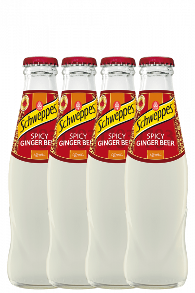 Schweppes Spicy Ginger Beer da 4 bottiglie x 18cl