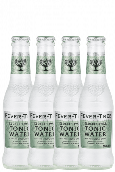 Fever Tree Elderflower Tonic Water da 4 bottiglie x 20cl