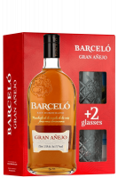 Ron Barceló Gran Añejo 70cl (Confezione Con 2 Bicchieri)