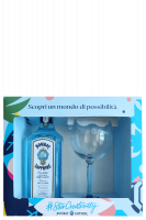 Gin Bombay Sapphire Stir Creativity 70cl (Confezione Con Bicchiere)
