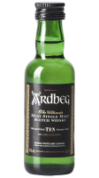 Mignon Ardbeg 10 Years Old Islay Single Malt Scotch Whisky 5cl