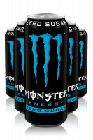 Monster Absolutely Zero Energy Drink Cassa da 24 lattine x 50cl