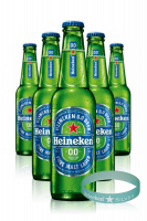 Heineken 0.0 Cassa Da 24 bottiglie x 33cl + OMAGGIO 1 bracciale Heineken