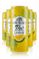 Thè San Benedetto Limone Cassa da 24 Lattine x 33cl