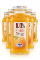 Yoga 100% Frutta Albicocca Mix Cassa Da 12 Bottiglie x 20cl