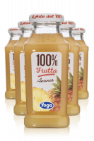 Yoga 100% Frutta Ananas Cassa Da 12 Bottiglie x 20cl 