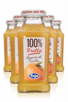 Yoga 100% Frutta Arancia Di Sicilia Cassa da 12 Bottiglie x 20cl