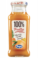 Yoga 100% Arancia Carota Limone 20cl