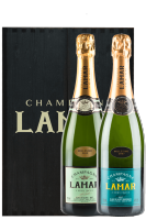 Louis Lamar Blanc De Blancs Oenotheque 2007 + Louis Lamar Blanc De Blancs 2012 (Cassetta In Legno)