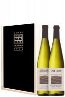 1 Sylvaner 2020 Juliane + 1 Pinot Bianco 2020 Juliane (Cassetta in Legno)