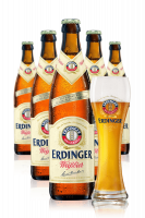 Erdinger Weissbier Cassa da 12 bottiglie x 50cl + OMAGGIO 6 bicchieri Erdinger 30cl