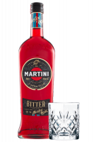 Aperitivo Bitter Martini 1Litro + OMAGGIO Bicchiere Martini