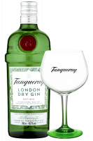 Gin London Dry Tanqueray 70cl + OMAGGIO 2 bicchieri Tanqueray