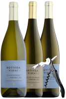 1 Chardonnay 2022 + 1 Müller Thurgau 2021 + 1 Sauvignon Blanc 2022 Bottega Vinai + OMAGGIO 1 cavatappi Bottega Vinai