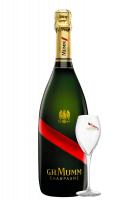 Champagne Grand Cordon Brut Mumm 75cl + OMAGGIO 2 calici Mumm