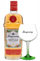 Gin Tanqueray Flor De Sevilla 70cl + OMAGGIO 2 Bicchieri Copa Tanqueray