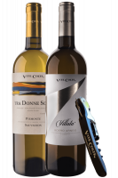 Tra Donne Sole Sauvignon 2022 + Arneis Villata 2022 Vite Colte + OMAGGIO cavatappi Vite Colte