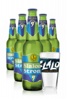 Slalom Strong Cassa da 24 bottiglie x 33cl + OMAGGIO 6 bicchieri Slalom 25cl