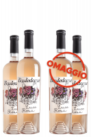 3 Bottiglie Rosato Luce Rosa 2019 Bouledogue + 3 OMAGGIO