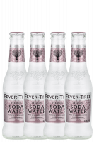 Fever Tree Soda Water da 4 bottiglie x 20cl