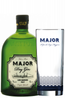 Dry Gin Major 70cl + OMAGGIO bicchiere Major
