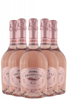 6 Bottiglie Prosecco DOC Rosé Butterfly 2022 Astoria