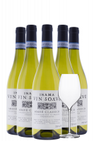 6 Soave Classico DOC Vin Soave 2023 Inama + OMAGGIO 6 bicchieri Inama