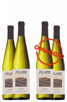 3 Bottiglie Alto Adige Valle Isarco DOC Kerner 2020 Juliane + 3 OMAGGIO