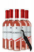 6 Bottiglie Corvo Rosa 2023 Duca Di Salaparuta + OMAGGIO 1 cavatappi Duca Di Salaparuta