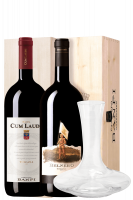 Cum Laude 2021 Banfi (Magnum in Legno) + Belnero 2017 (Magnum in Legno) + OMAGGIO decanter Banfi
