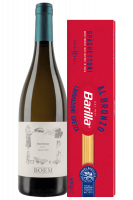 Trentino DOC Chardonnay 2021 Boem + Spaghettoni Al Bronzo Barilla 400gr