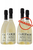 3 Bottiglie Fario Blanc De Blancs Brut + 3 OMAGGIO