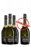 5 Bottiglie Valdobbiadene Prosecco Superiore DOCG Millesimato Extra Dry 2022 Maschio Dei Cavalieri + 1 OMAGGIO