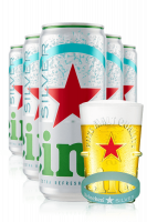 Heineken Silver Cassa da 24 x 33cl (Scad. 28/02) + OMAGGIO 6 bicchieri Silver + 2 bracciali Heineken
