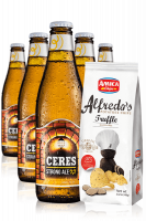 Ceres Strong Ale da 24 x 33cl + Amica Chips Tartufo Alfredo's 3 x 100gr