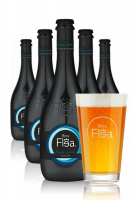 Birra Flea Bianca Lancia Cassa Da 12 Bottiglie x 33cl + OMAGGIO 6 bicchieri tumbler Flea