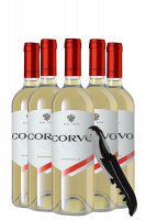6 Bottiglie Corvo Bianco 2023 Duca Di Salaparuta + OMAGGIO 1 cavatappi Duca Di Salaparuta