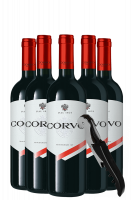 6 Bottiglie Corvo Rosso 2021 Duca Di Salaparuta + OMAGGIO 1 cavatappi Duca Di Salaparuta