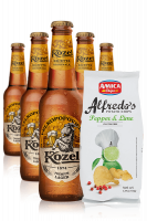 Kozel Premium Lager da 24 x 33cl + Amica Chips Pepper & Lime Alfredo’s 3 x 150 gr